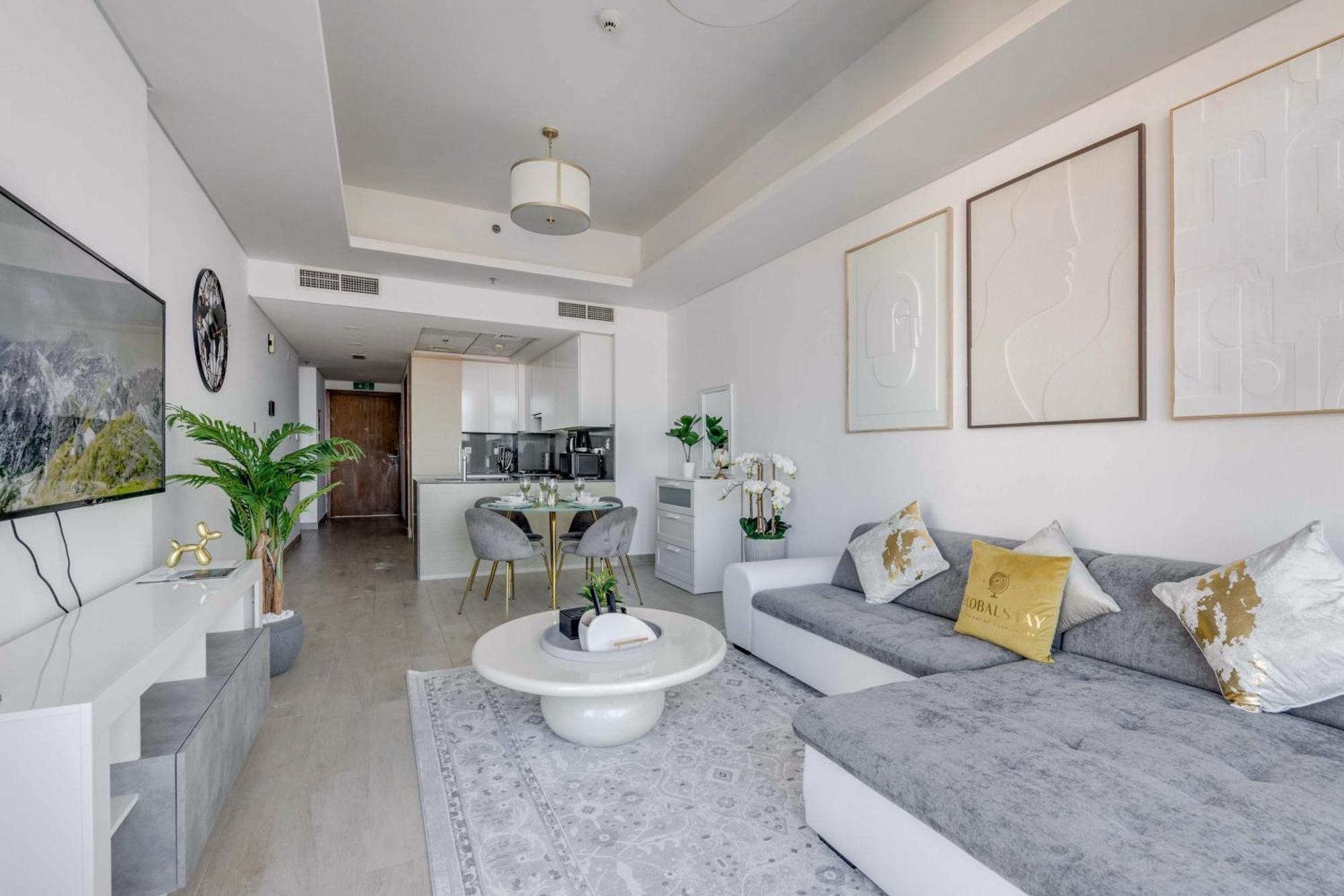 Luxury Azizi Mina Beachfront Apartments Dubaj Exteriér fotografie