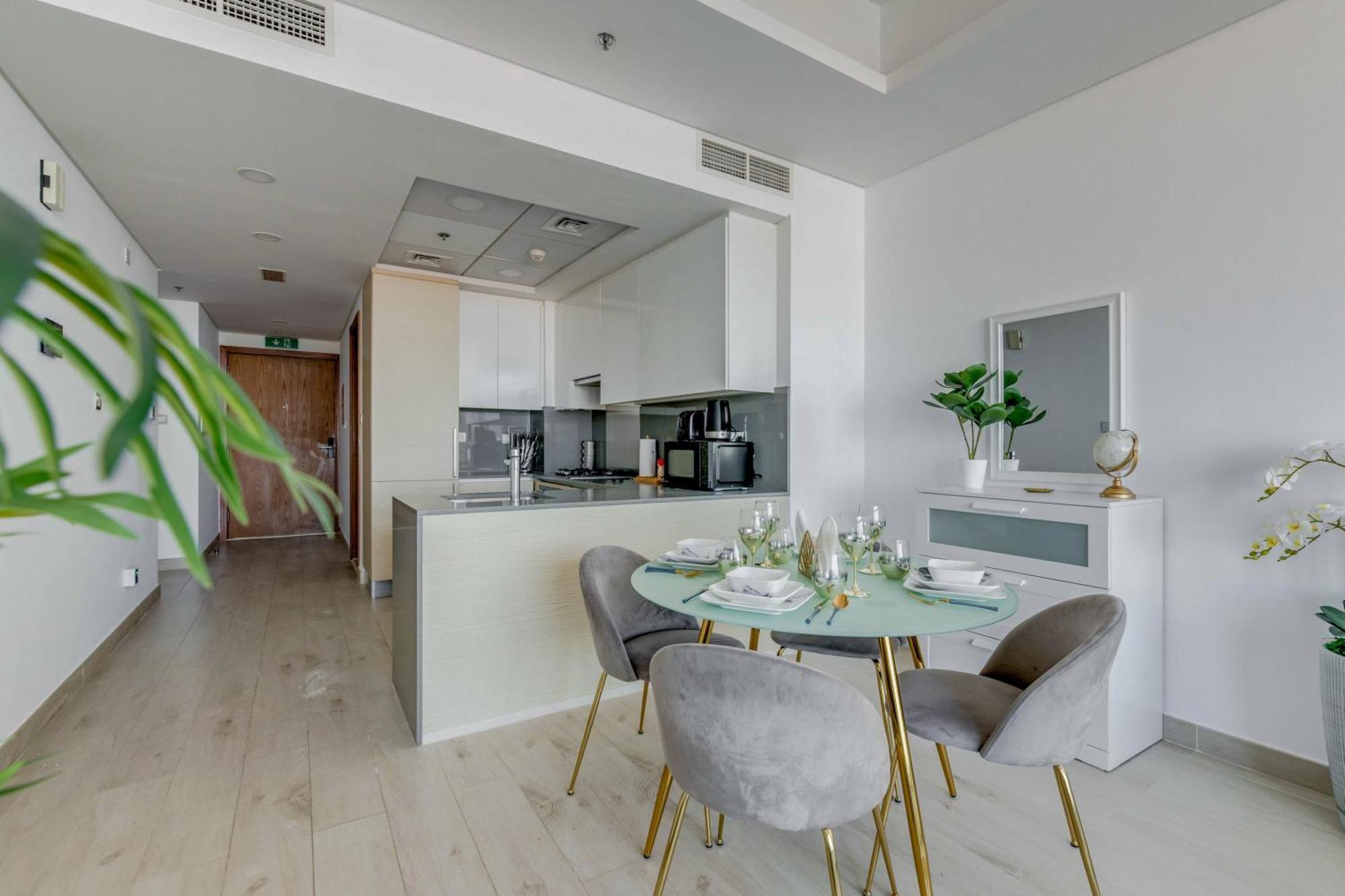 Luxury Azizi Mina Beachfront Apartments Dubaj Exteriér fotografie