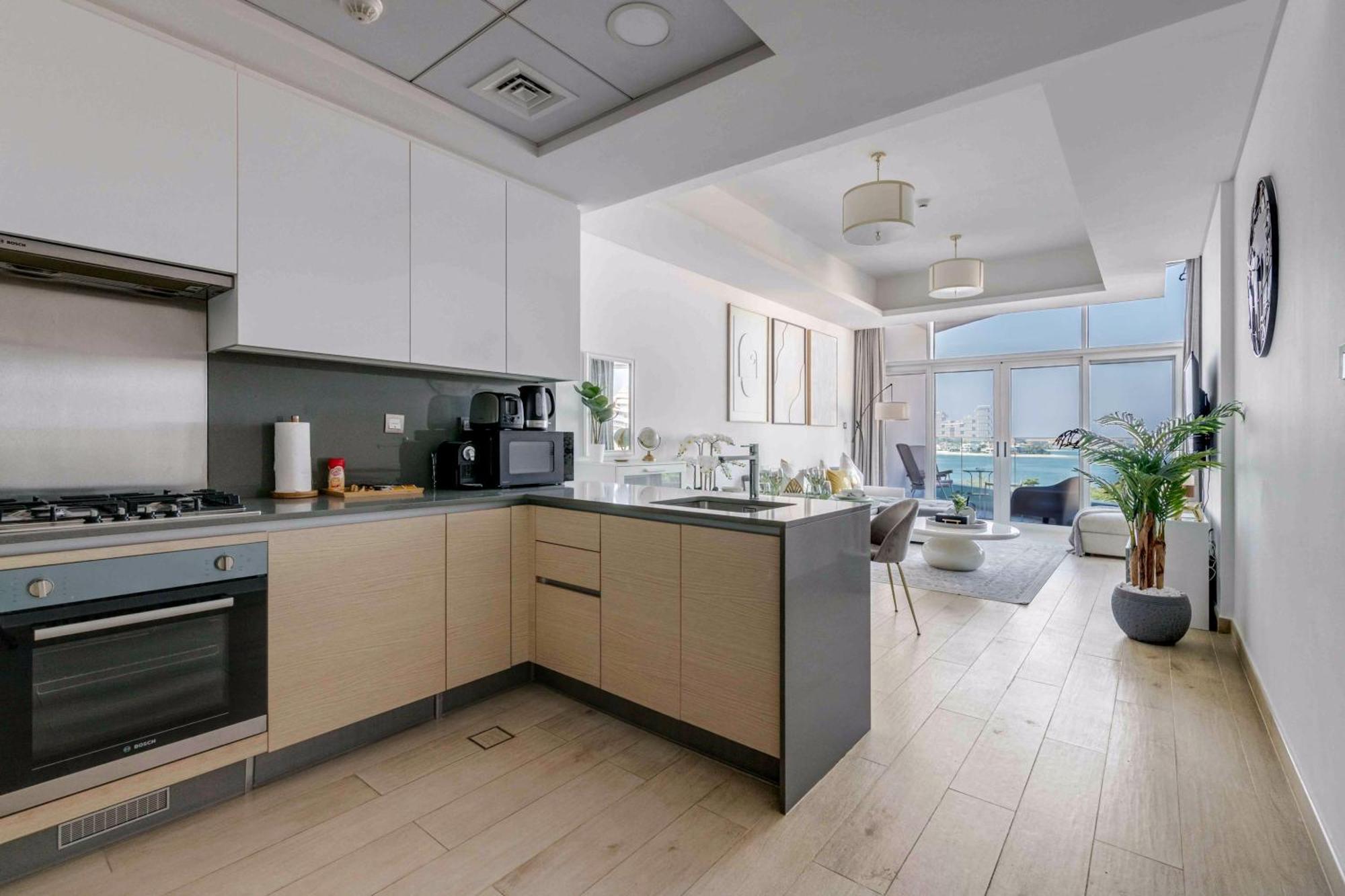 Luxury Azizi Mina Beachfront Apartments Dubaj Exteriér fotografie
