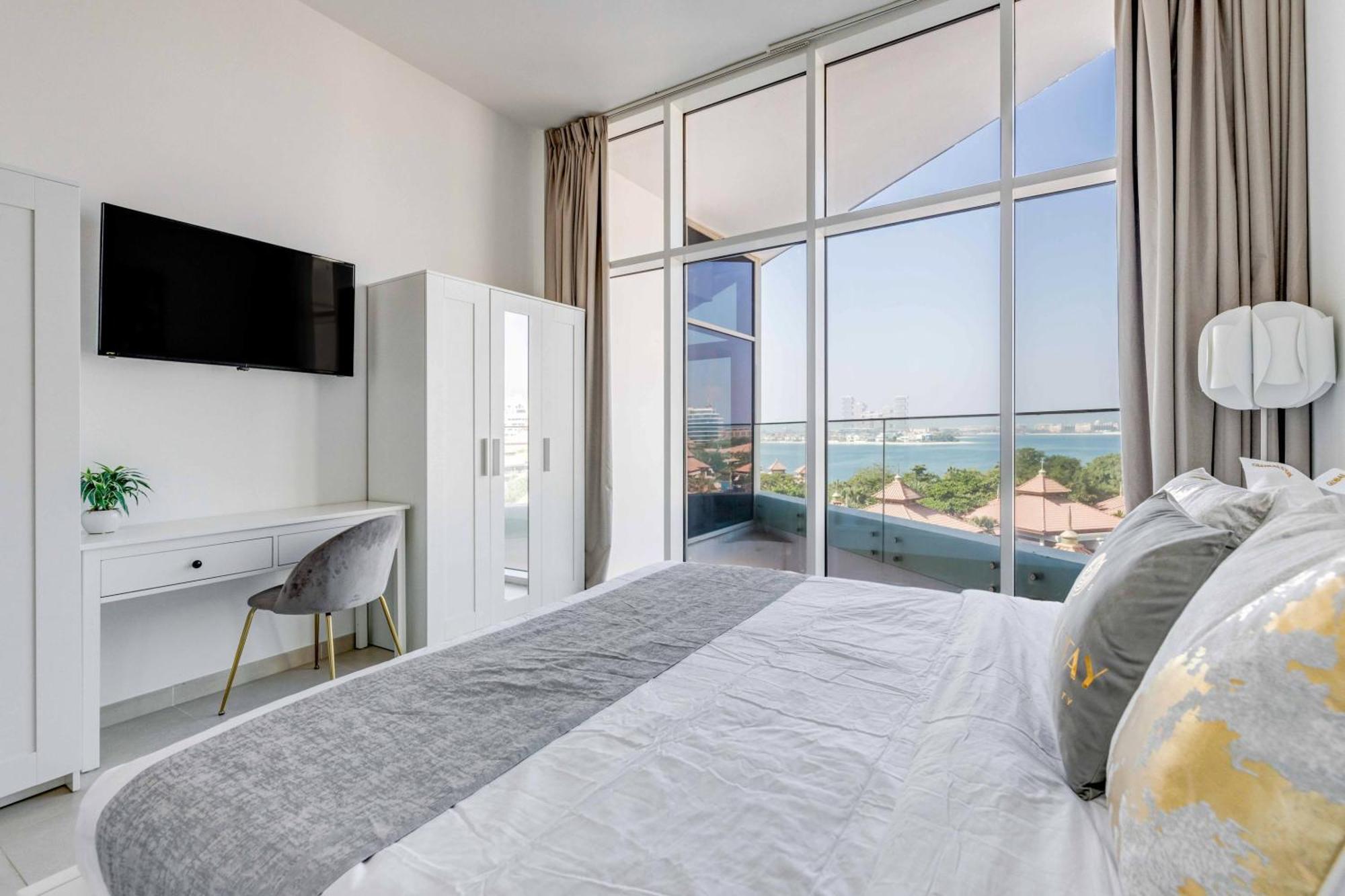 Luxury Azizi Mina Beachfront Apartments Dubaj Exteriér fotografie