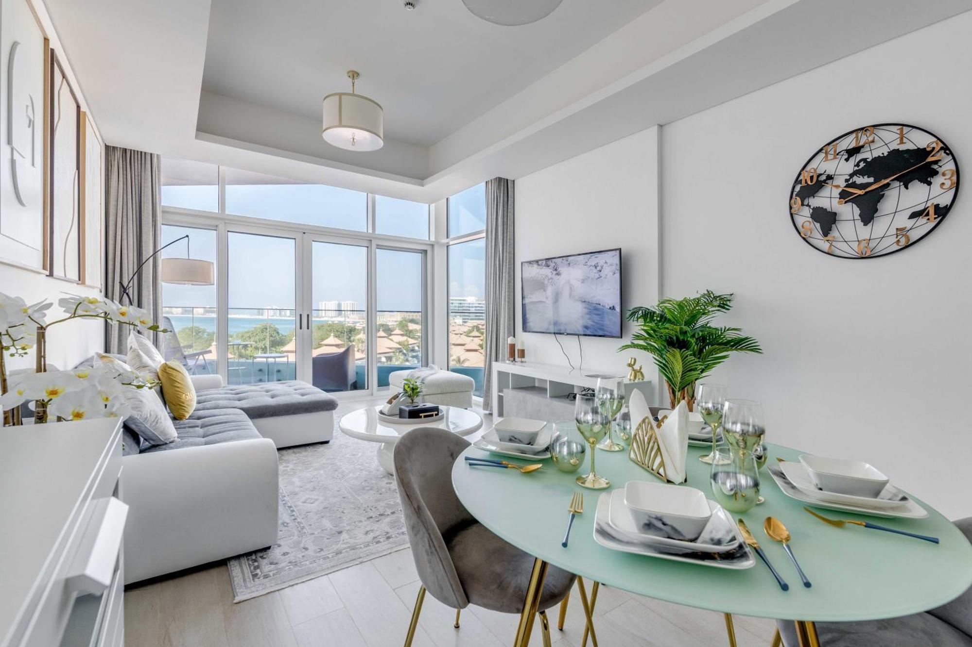 Luxury Azizi Mina Beachfront Apartments Dubaj Exteriér fotografie