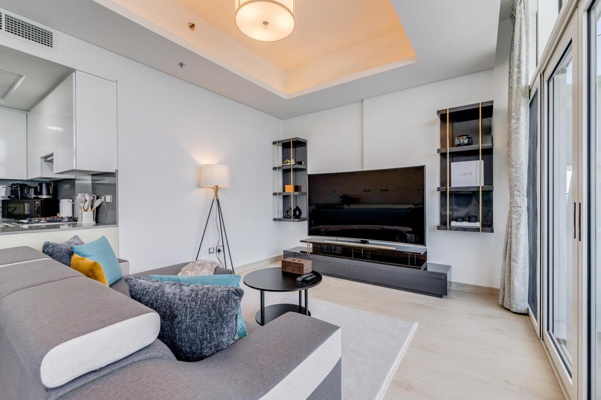 Luxury Azizi Mina Beachfront Apartments Dubaj Exteriér fotografie