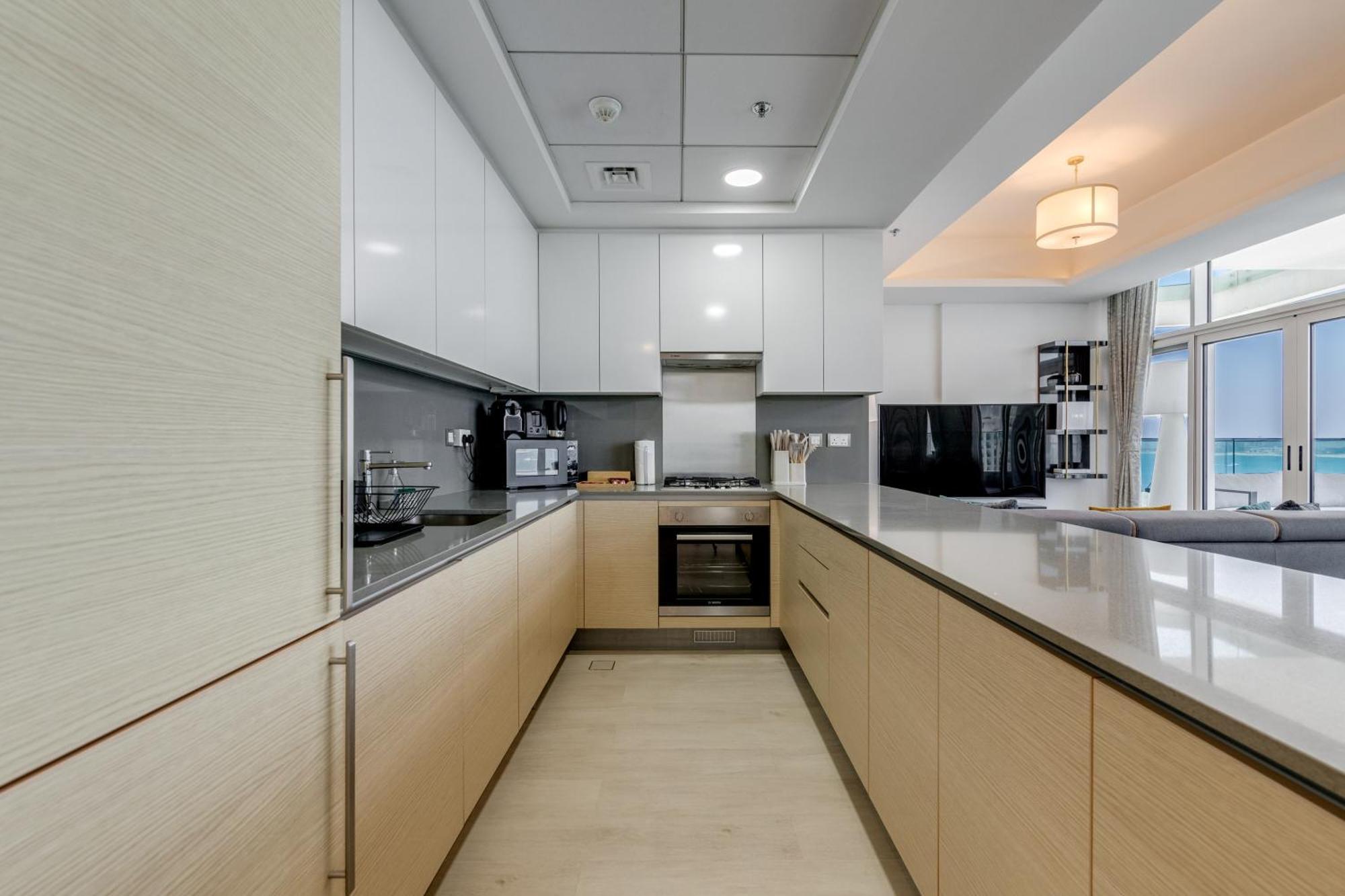Luxury Azizi Mina Beachfront Apartments Dubaj Exteriér fotografie