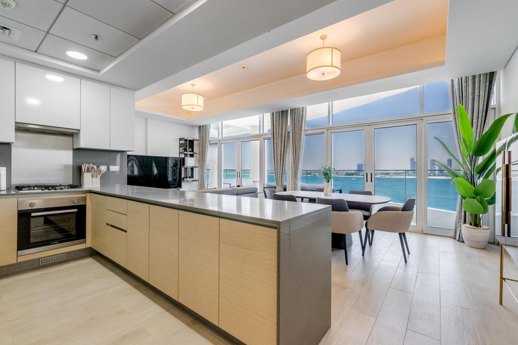 Luxury Azizi Mina Beachfront Apartments Dubaj Exteriér fotografie