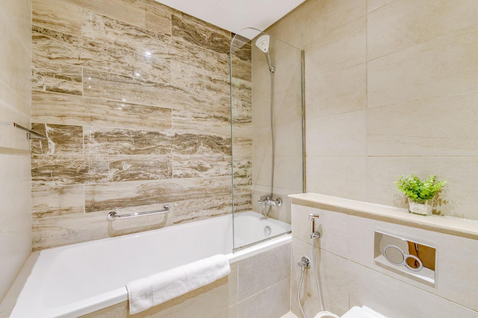 Luxury Azizi Mina Beachfront Apartments Dubaj Exteriér fotografie