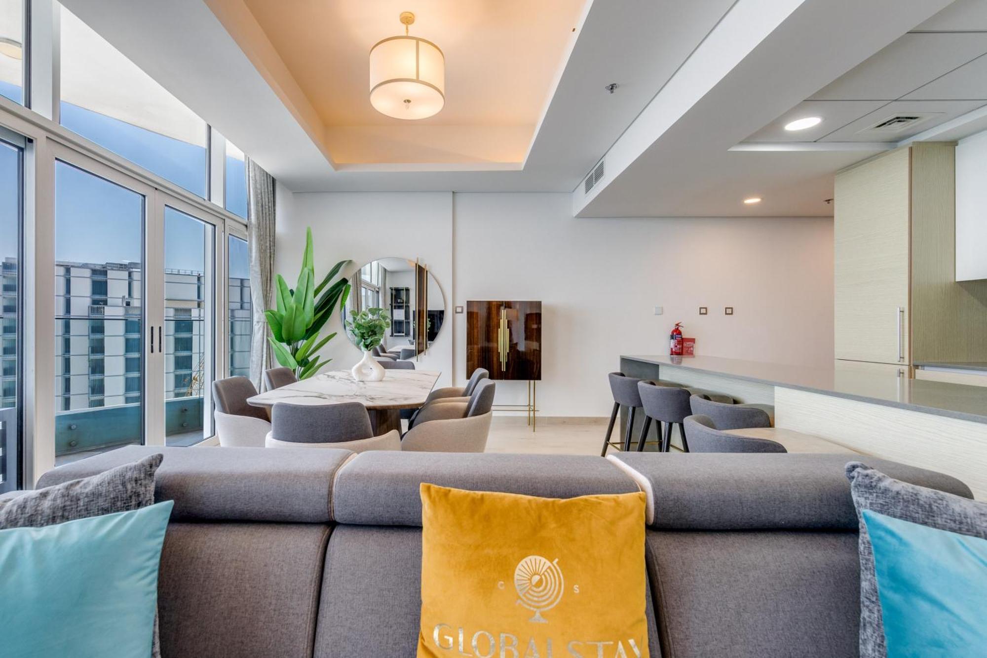 Luxury Azizi Mina Beachfront Apartments Dubaj Exteriér fotografie