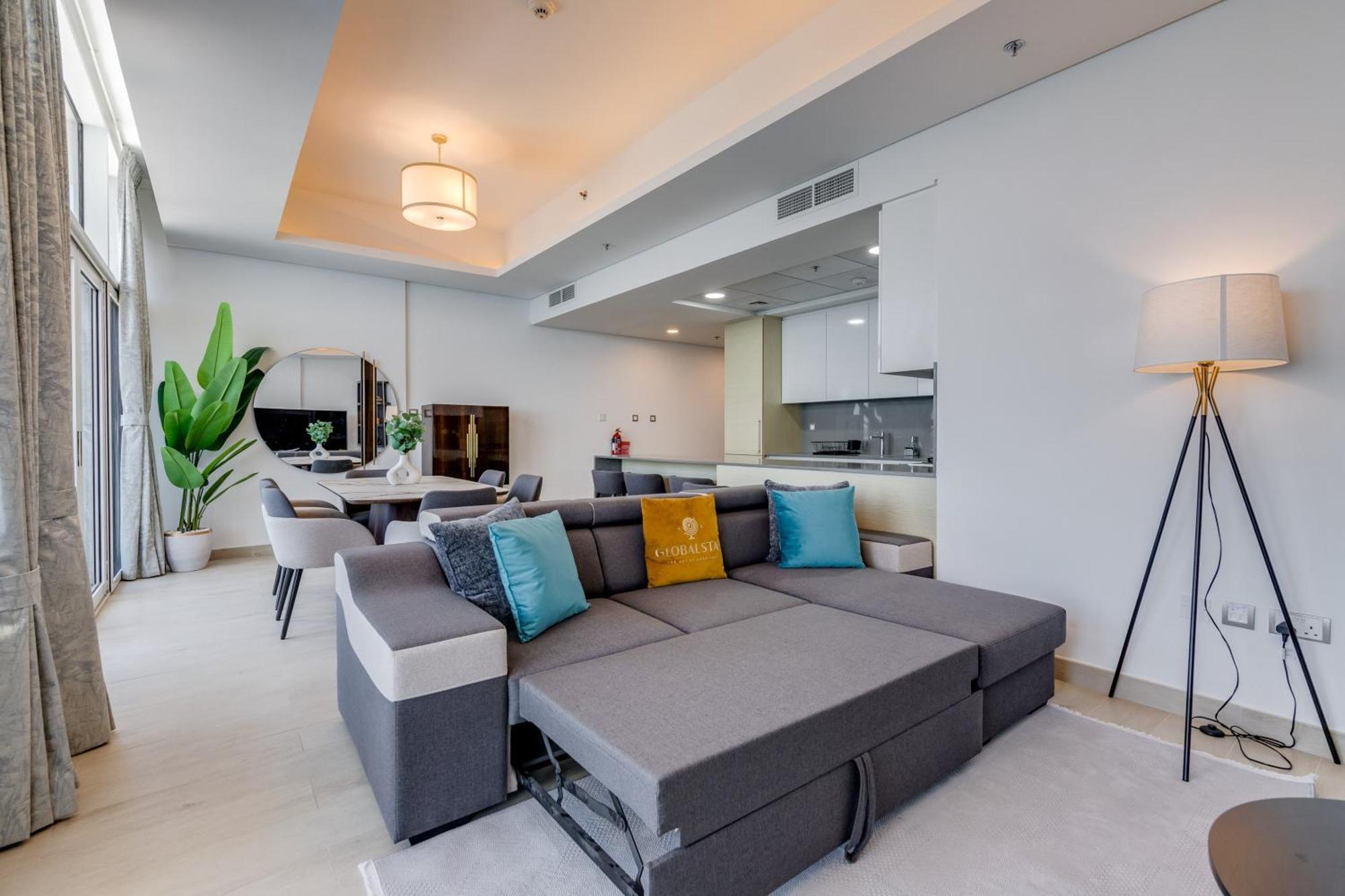 Luxury Azizi Mina Beachfront Apartments Dubaj Exteriér fotografie