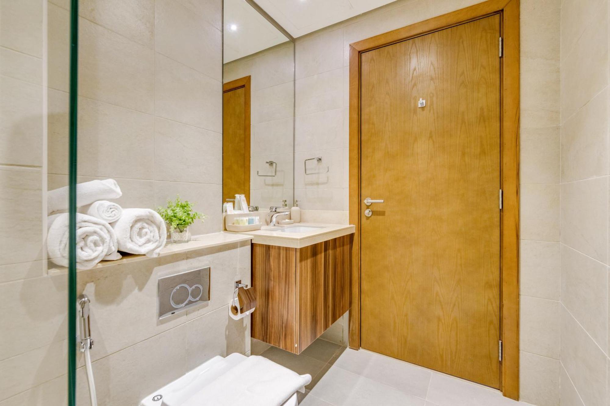Luxury Azizi Mina Beachfront Apartments Dubaj Exteriér fotografie